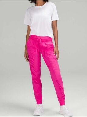 Lululemon Dance Studio Jogger Sonic Pink High Rise Lightweight Athleisure 4